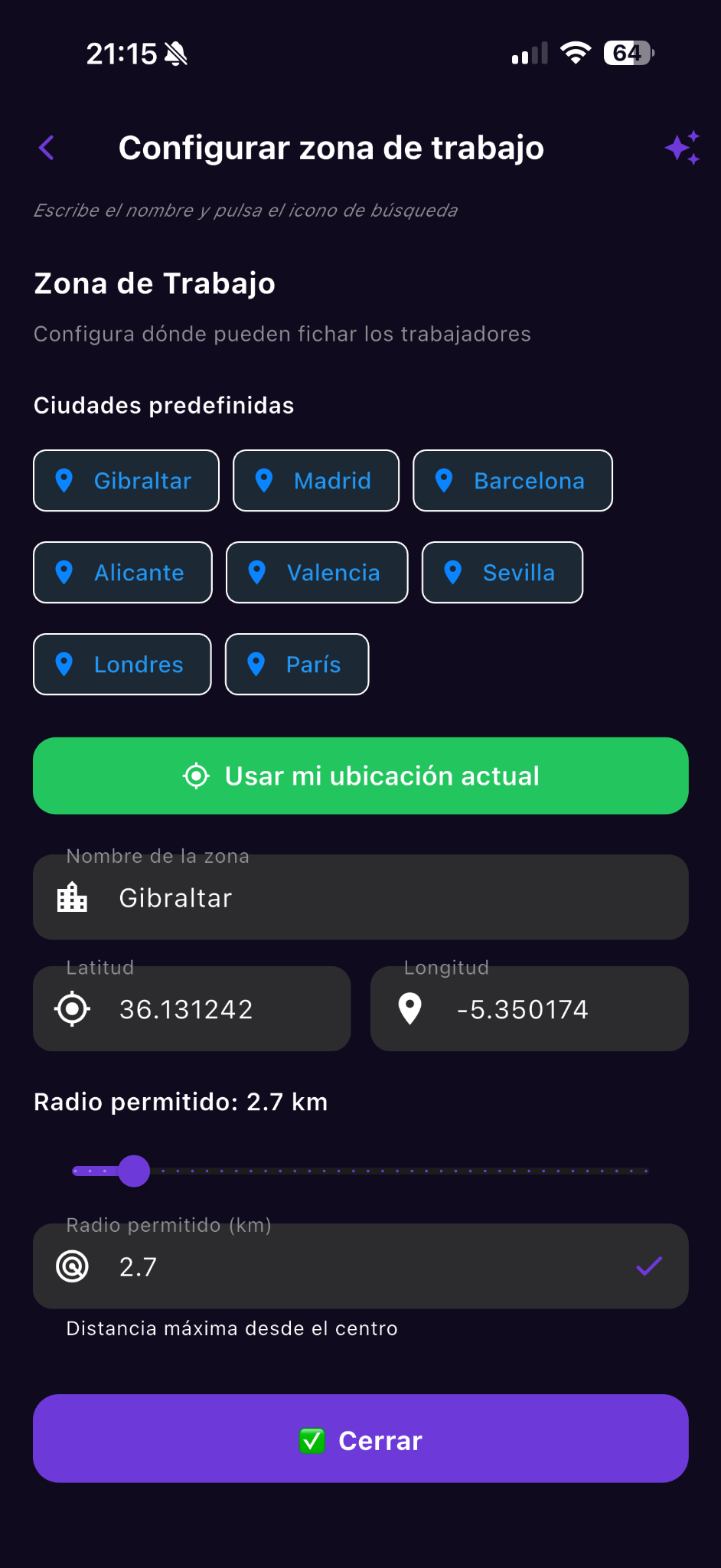 OurHours monthly report